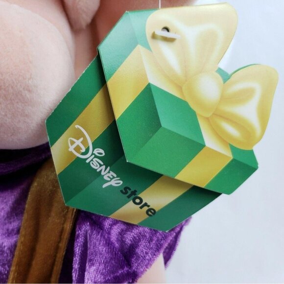 Disney Store Snow White The Seven Dwarfs Dopey 12 inch Plush Christmas Elf Toy - Picture 7 of 11